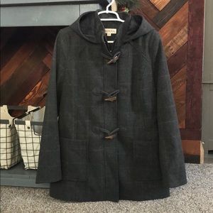 Wool blend pea coat